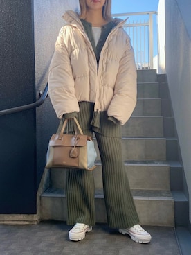 memeさん（レディース・158cm）の冬コーディネート