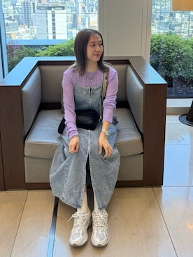 「RANAN（ラナン）のアイテム」を使った、memeさん（レディース・158cm）の春コーディネート