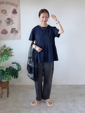 memeさん(レディース・158cm)の夏コーディネート