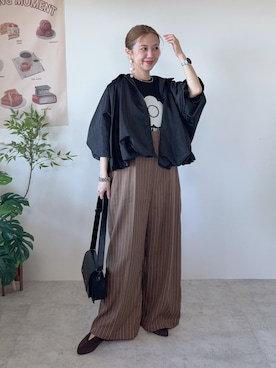 memeさん（レディース・158cm）の春コーディネート