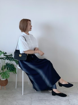 「スカンツ」｜memeさん（レディース・158cm）の夏コーディネート
