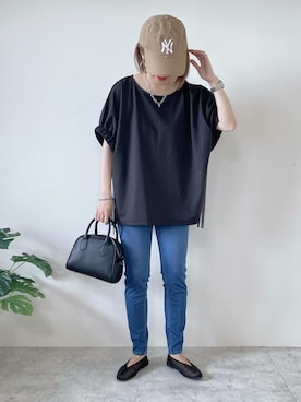「LBC（エルビーシー）のアイテム」を使った、memeさん（レディース・158cm）の秋コーディネート