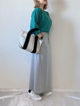 memeさん（レディース・158cm）の春コーディネート