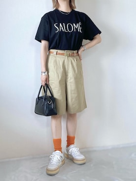 「wegotee」｜memeさん（レディース・158cm）の夏コーディネート