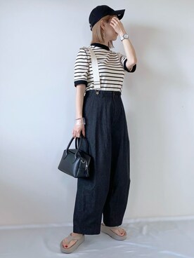 memeさん（レディース・158cm）の春コーディネート