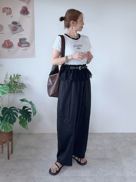 「florist（フローリスト）のアイテム」を使った、memeさん（レディース・158cm）の夏コーディネート