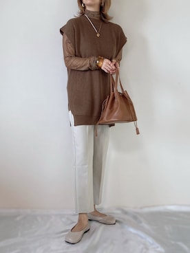 memeさん（レディース・158cm）の秋コーディネート