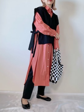 memeさん（レディース・158cm）の春コーディネート