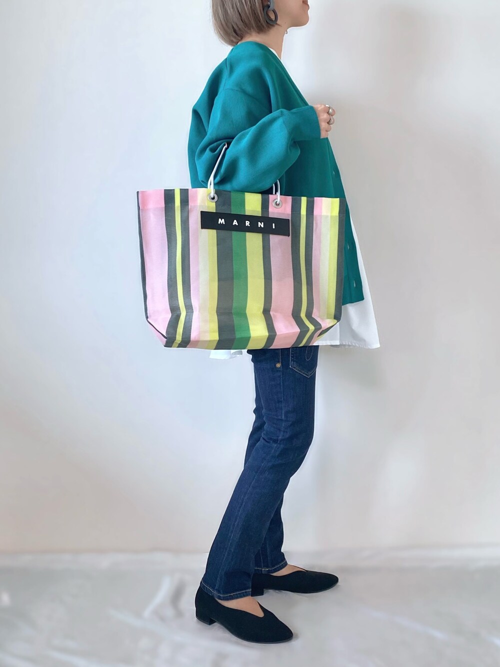 【memeさん専用】MARNIバッグ meme｜MARNI MARKETのトートバッグを使ったコーディネート - WEAR