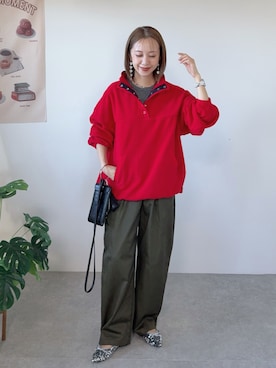 「pocket（ポケット）のアイテム」を使った、memeさん（レディース・158cm）の秋コーディネート