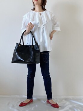 memeさん（レディース・158cm）の夏コーディネート