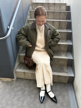 memeさん（レディース・158cm）の冬コーディネート