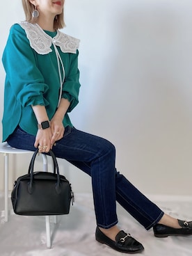 memeさん（レディース・158cm）の春コーディネート