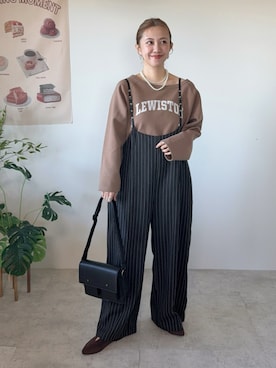 「Ulysses（ユリシス）のアイテム」を使った、memeさん（レディース・158cm）の春コーディネート