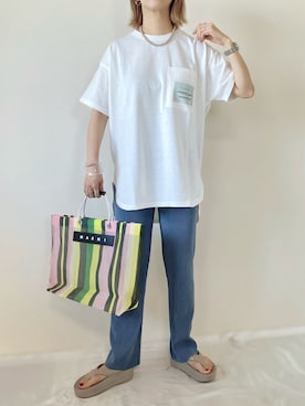 memeさん（レディース・158cm）の春コーディネート