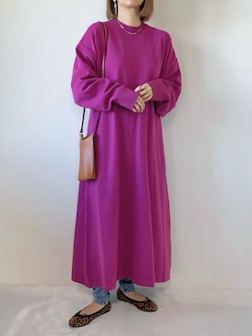 「SEPTEMBER MOON（セプテンバームーン）のアイテム」を使った、memeさん（レディース・158cm）の冬コーディネート