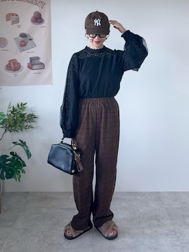 memeさん（レディース・158cm）の秋コーディネート