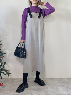 memeさん（レディース・158cm）の冬コーディネート