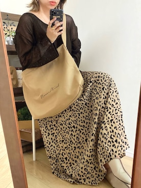 「Rename（リネーム）のアイテム」を使った、memeさん（レディース・158cm）の夏コーディネート