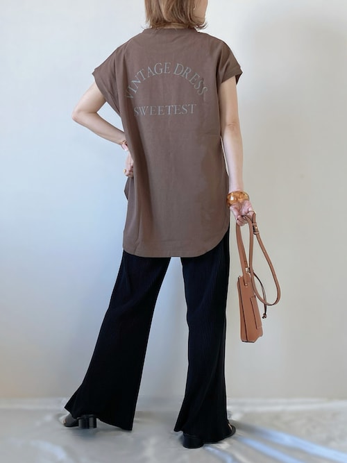 【タグ付新品未使用品】Curensology　ハイテンションフレアパンツ セール】プリーツフレアパンツ（その他パンツ）｜notch.（ノッチ