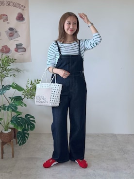 memeさん（レディース・158cm）の春コーディネート