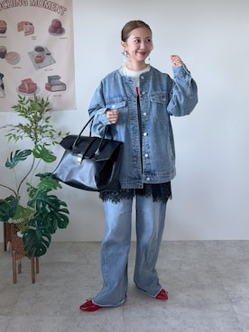 memeさん(レディース・158cm)の春コーディネート