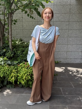 「RANAN（ラナン）のアイテム」を使った、memeさん（レディース・158cm）の夏コーディネート