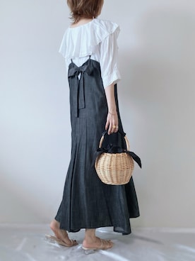 「and it_」｜memeさん（レディース・158cm）の夏コーディネート