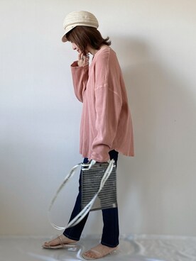 memeさん（レディース・158cm）の夏コーディネート