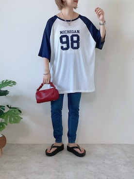 memeさん（レディース・158cm）の夏コーディネート