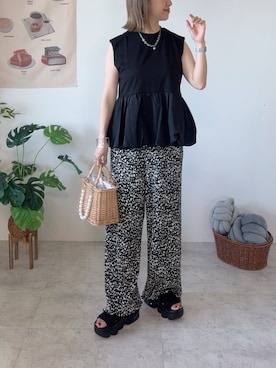 memeさん（レディース・158cm）の夏コーディネート