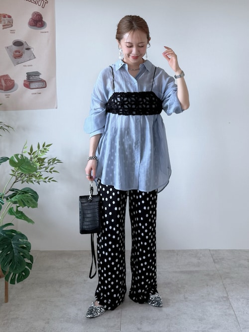 セール】【ZOZO先行販売】オーバーサイズシアーシャツ（シャツ