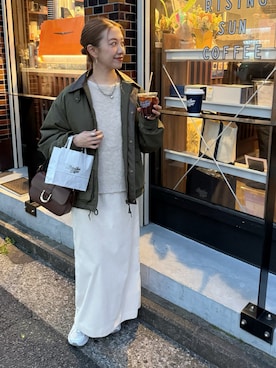 memeさん（レディース・158cm）の冬コーディネート