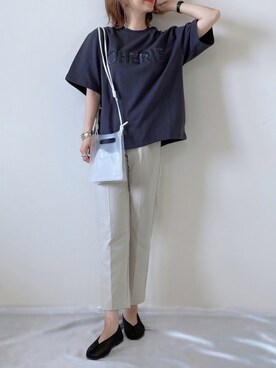 「RECTANGLE」｜memeさん（レディース・158cm）の夏コーディネート