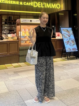 「aquagarage（アクアガレージ）のアイテム」を使った、memeさん（レディース・158cm）の夏コーディネート