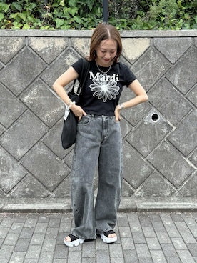 「CITEN（シテン）のアイテム」を使った、memeさん（レディース・158cm）の夏コーディネート