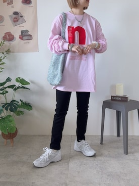 memeさん（レディース・158cm）の冬コーディネート