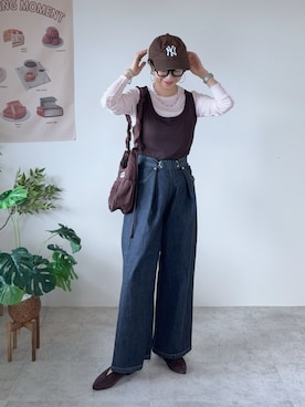 memeさん（レディース・158cm）の夏コーディネート