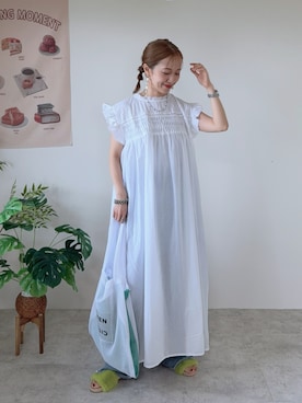 memeさん（レディース・158cm）の夏コーディネート