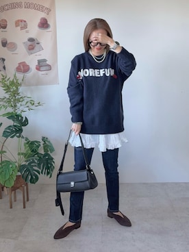 memeさん（骨格ウェーブ・レディース・158cm）の冬コーディネート