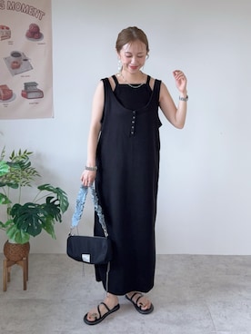 memeさん（レディース・158cm）の夏コーディネート