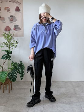 「アイテム（その他トップス）」を使った、memeさん（レディース・158cm）の秋コーディネート