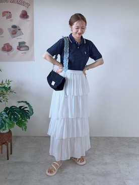 memeさん（レディース・158cm）の夏コーディネート