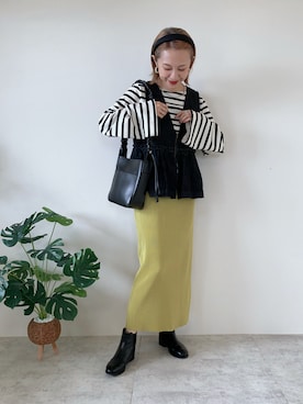 「florist」｜memeさん（レディース・158cm）の秋コーディネート