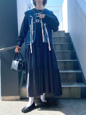 memeさん（レディース・158cm）の春コーディネート