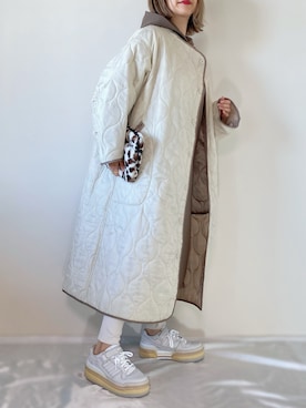 「Rename（リネーム）のアイテム（バッグ）」を使った、memeさん（レディース・158cm）の冬コーディネート