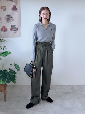 「Firsthand（ファーストハンド）のアイテム」を使った、memeさん（レディース・158cm）の秋コーディネート