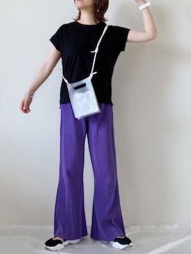 「RECTANGLE」｜memeさん（レディース・158cm）の夏コーディネート