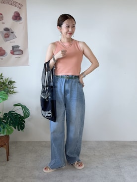 memeさん(レディース・158cm)の夏コーディネート