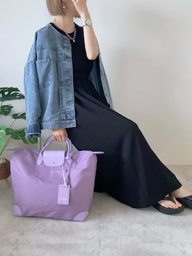 「florist」｜「アイテム（サンダル）」を使った、memeさん（レディース・158cm）の春コーディネート